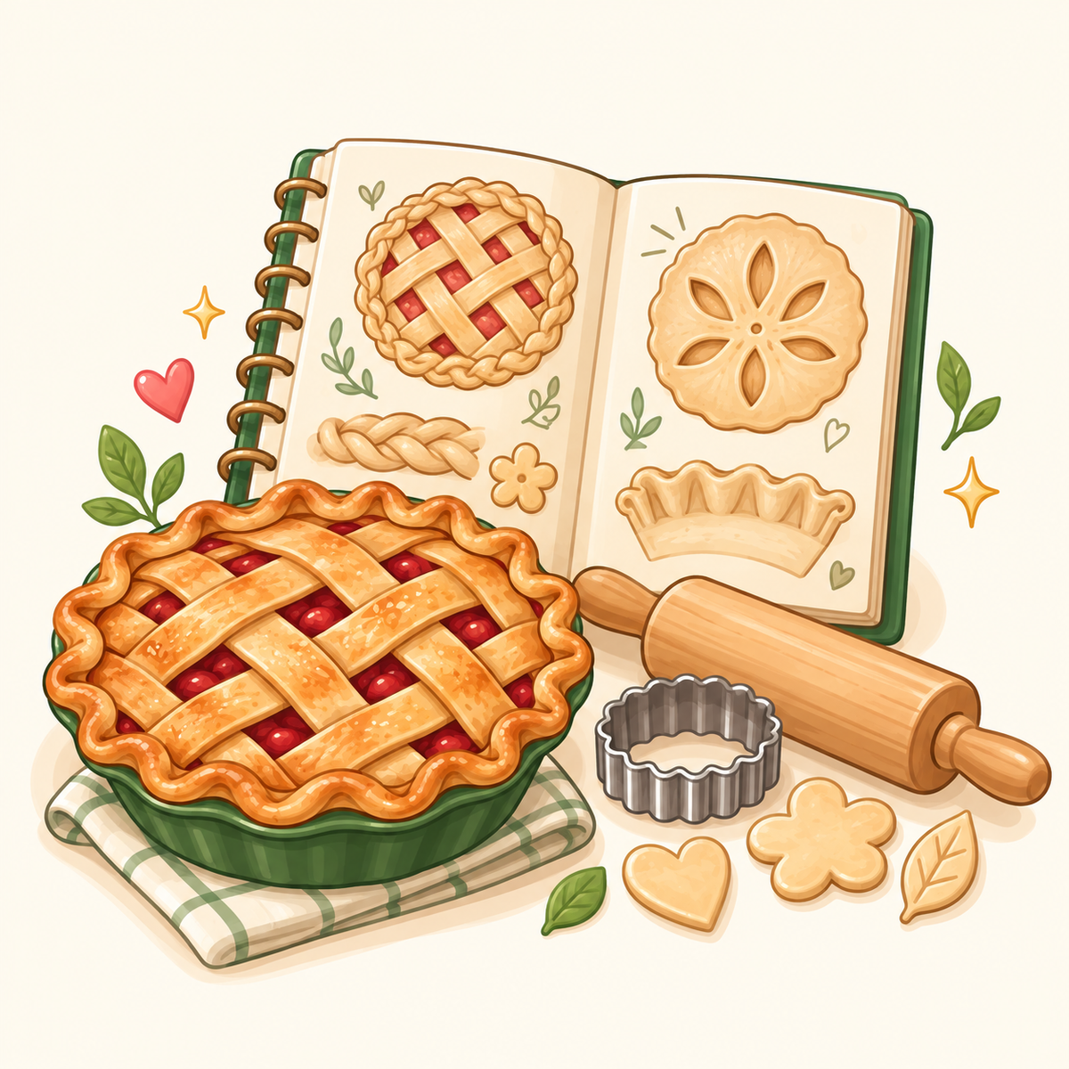 Pie Crust Designs Workbook