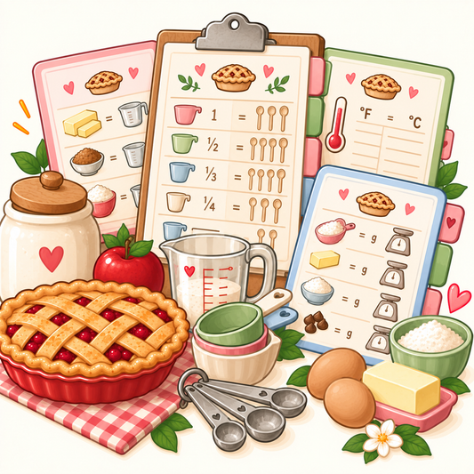 Pie Conversion Reference Sheets