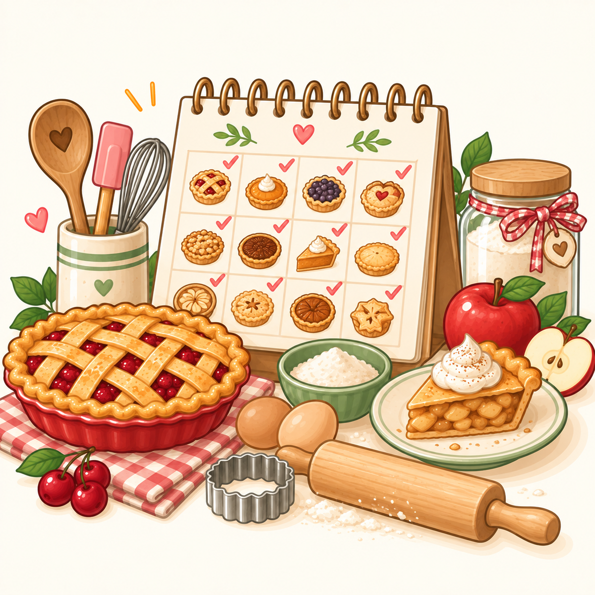 30-Day Pie Baking Challenge